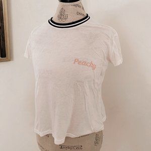 VINTAGE RARE BRANDY MELVILLE PEACHY TEE